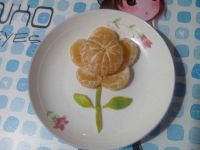 花朵果盘