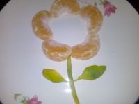 花朵果盘
