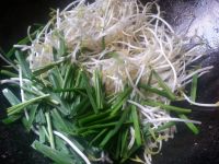 豆芽炒韭菜