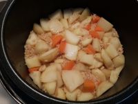 土豆胡萝卜焖米饭