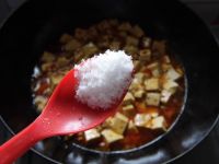 榨菜烧麻婆豆腐