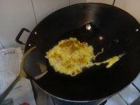 菜脯煎土鸡蛋