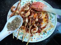 香辣鱿鱼串