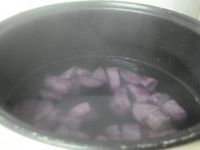紫薯冰糖甜汤