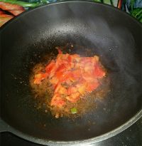 番茄鸡蛋年糕汤