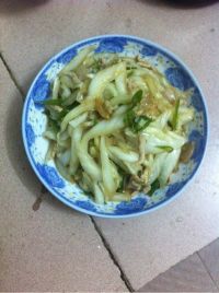 菜梗炒肉
