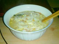 番茄鸡蛋汤泡饭