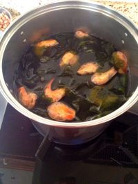 海藻虾干汤