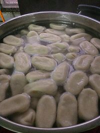 香菇卷心菜水饺