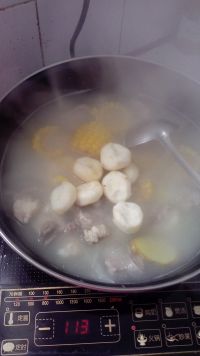 马蹄玉米排骨汤