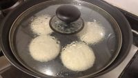 香煎茴香猪肉饼
