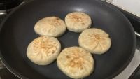 香煎茴香猪肉饼