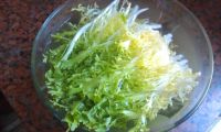 金银蒜拌苦菊
