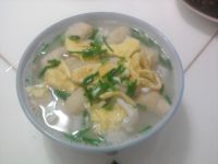 鸡腿菇小油泡汤