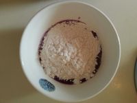 紫薯红豆饼