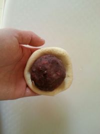 紫薯红豆饼