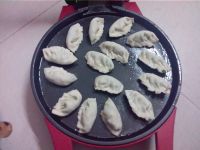 韭菜豆干煎饺