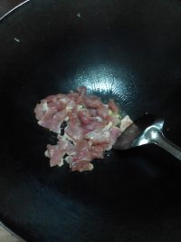 青瓜炒肉片