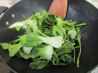 油菜炒空心菜