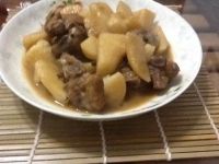 土豆炖排骨