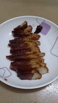 腊肉炒辣椒