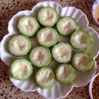 干贝蒜蓉蒸丝瓜