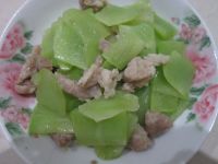 蒿笋炒肉