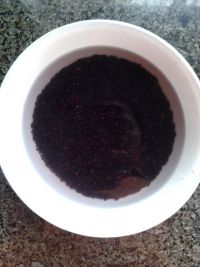 黑米红薯粥