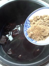 黑米红薯粥