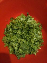 菜叶煎饼