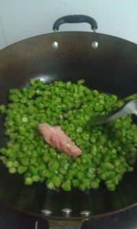 四季豆烩橄榄菜