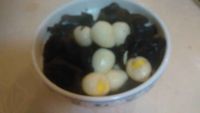 黑木耳炒鹌鹑蛋