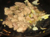蚝油肉片白菜