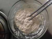 紫薯红糖疙瘩羹