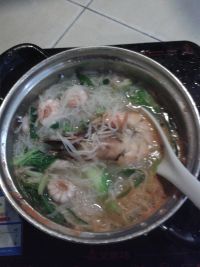 大小虾米粉汤