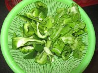 鱿鱼炒芥菜青椒