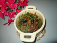 咸菜炒肉末
