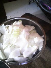 肉炒白菜