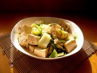 包菜炖豆腐