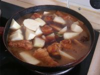 番茄土豆鸡翅根盖饭