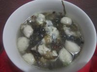 紫菜瘦肉蛋羹