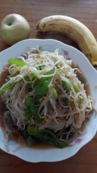 清炒绿豆芽