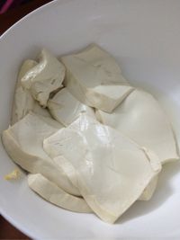 香菜豆腐