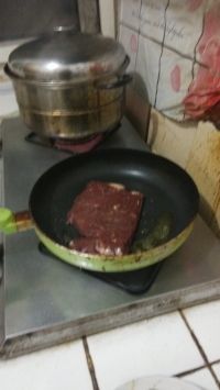 煎牛排
