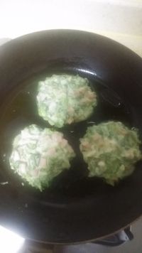青菜火腿煎饼