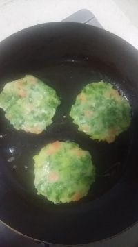 青菜火腿煎饼