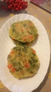 青菜火腿煎饼