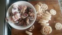 腊味莲藕煲