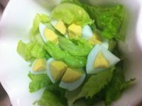生菜火腿色拉