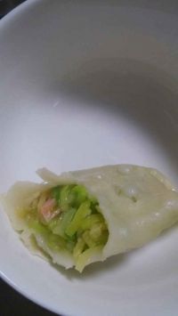 西葫芦火腿素蒸饺